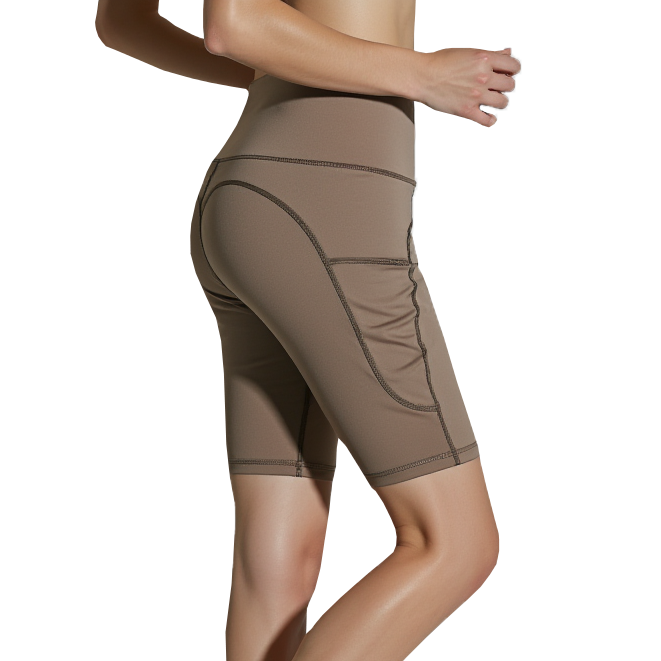 Women's High Waist Gym Fitness Workout Leggings Quick Dry Yoga Shorts for Sports Butt Lift Yoga